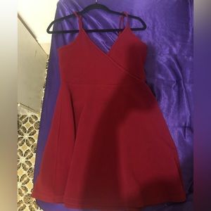 Short little red dress